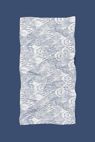 Pilloveland Shell 50*150 cm - Φόρεμα παραλίας Pareo από σιφόν κοντό και ψηλό