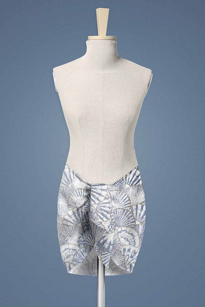 Pilloveland Shell 50*150 cm - Φόρεμα παραλίας Pareo από σιφόν κοντό και ψηλό