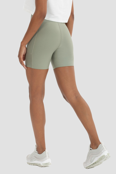 Superstacy Pantaloni scurți pentru ciclism verde deschis cu detaliu din plasă Wawel