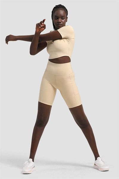 Superstacy Mink Sports Leggings with Laptop Pocket