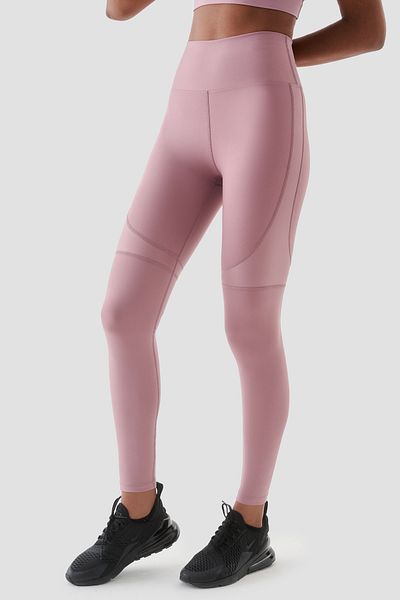 Superstacy Yvonne Shiny Piece Detailed Rose Sports Tights