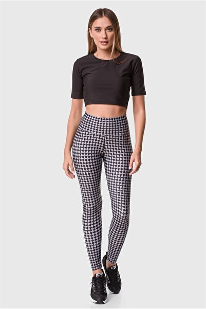 Superstacy High Waist Digital Patterned Sports Leggings