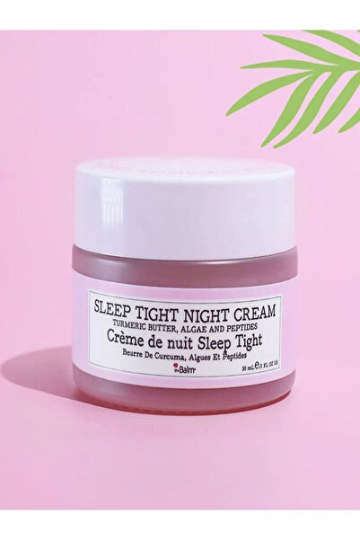 the balm Gece Kremi Sleep Tight Night Cream Peptitler + Zerdeçal Tereyağı içe...