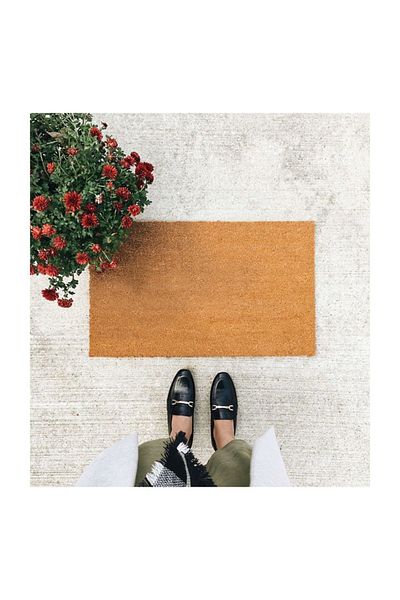 Gereksiz Şeyler 40x70 Cm PVC Based Bristle Koko Mat - Door Front Mat