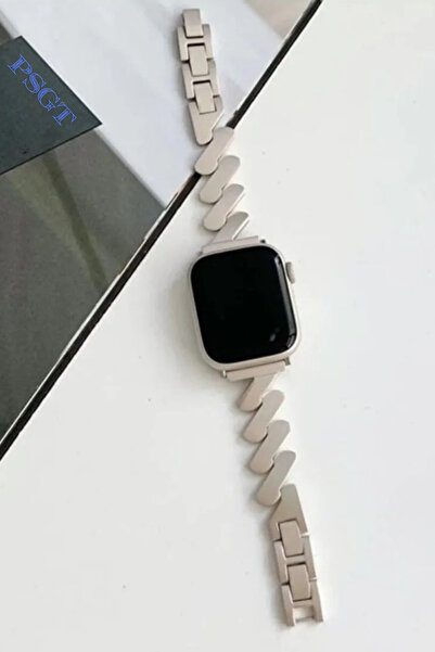 PSGT Apple Watch Series 10-11 46mm 7/8/9/Se 42mm 44mm 45mm 49mm Compatible Stainless Steel Band