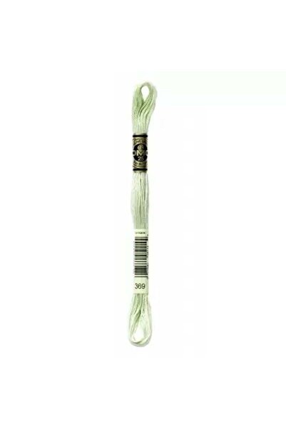 Dmc خيوط تطريز يدوية مولين - 8 م - اللون رقم 369