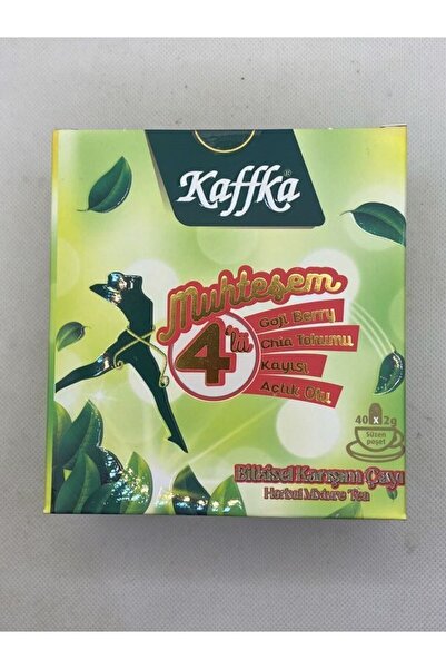 KAFFKA Form Çayı Muhteşem 4'lü Kutu