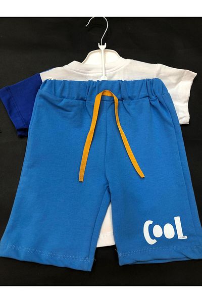 Terry Men's Combed Cotton Shorts Set - Baby