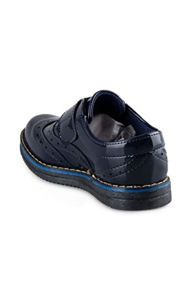 MAGIC SHOES Unisex Children's Navy Blue Daily Orthopedic Useful Seasonal Shoes