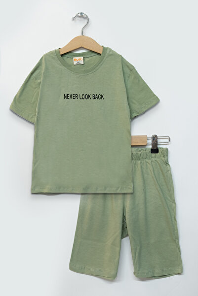 MUTTİ Set de pantaloni scurți și tricouri Never pentru copii