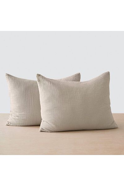 EVYA Σετ Παπλωματοθήκη Μουσελίνας Soft Organic 100% Cotton Double 4 στρώσεων 3 τεμαχίων 200x220 cm