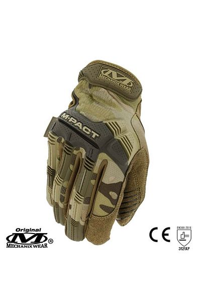Mechanix Wear M Pact Multicam Proof Tactical Gloves V2 Khaki 2X-Large