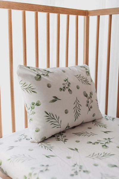 Mamareng Eucalyptus Series - 100% Cotton Elastic Sheet, Pillow and Case Set