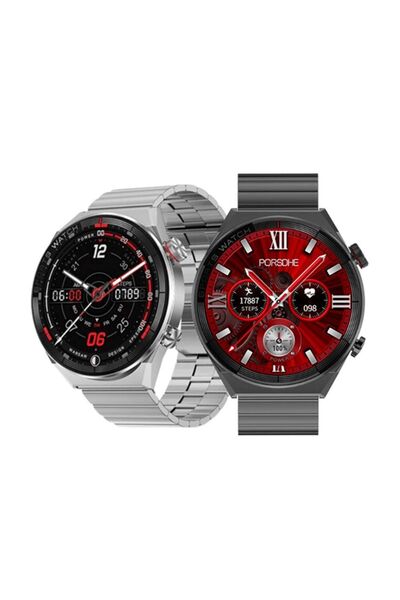 MYBOXTECH Watch Gt3 Elite Mate Yuvarlak Akıllı Saat Su Geçirmez 2.10 Inç Ekra...