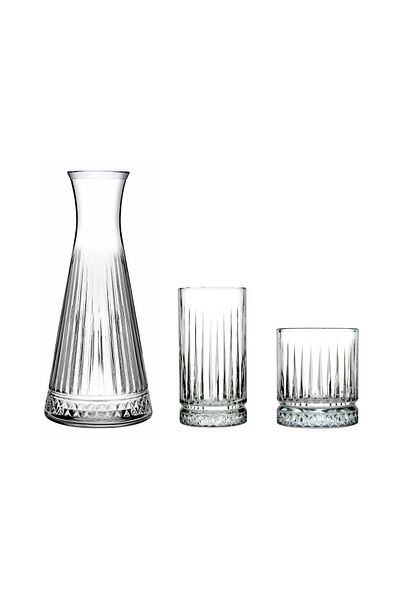 Paşabahçe Elysia 13 Piece Carafe, Soft Drink & Water Glass Set