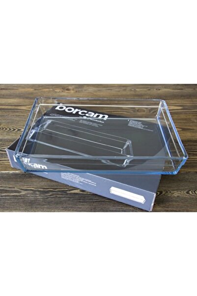 Paşabahçe 4-Piece Borcam Premium Rectangular Oven Dish - Tray - 4350cc