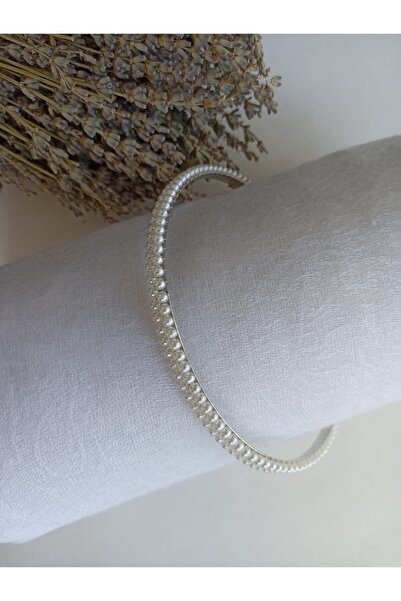 Two Row Pearl Crown Buckle