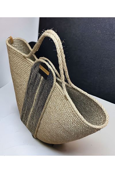AYŞE SERHOŞOĞLU HOME DESİGN Straw Bag, Beach Bag