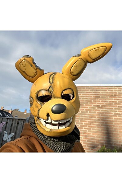 CNQR Fıve Nıghts At Freddy’s Maske Fıve Nıghts At Freddy’s Yellow Rabbıt Mask...