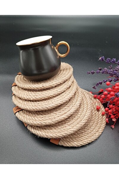 jade home جايد هوم قاعدة أكواب من القش 6 قطع