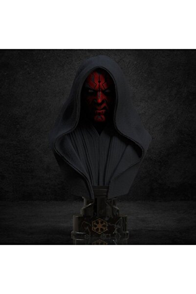 Genel Markalar dart maul star wars renkli figür obje boyalı süpriz hediye 13 cm