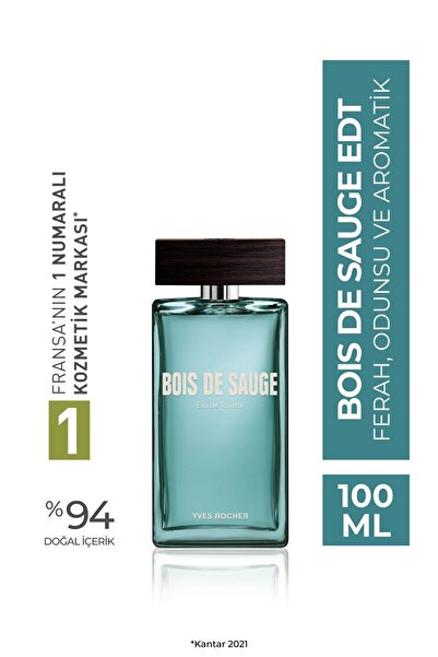 Yves Rocher BOİS DE SAUGE MEN EDT-100 ML KEYON1173