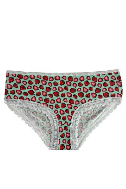 daniella Dámské 4dílné krajkové kalhotky velké velikosti