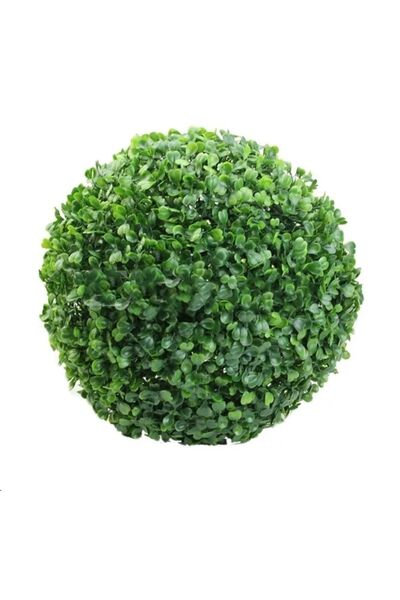 RUZGARCİCEK Rüzgar Yapay Çiçekçilik 22 Cm Şimşir Top