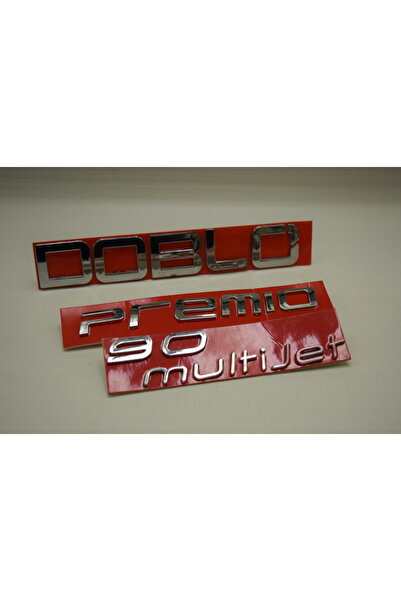NURPAR Bagaj Kapağı Doblo Premio ve 90 Multijet Yazısı Takımı