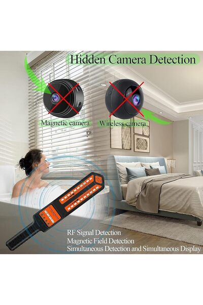 univercal Wifi IP gizli kamera arama bulma Böcek arama tespit dedektörü