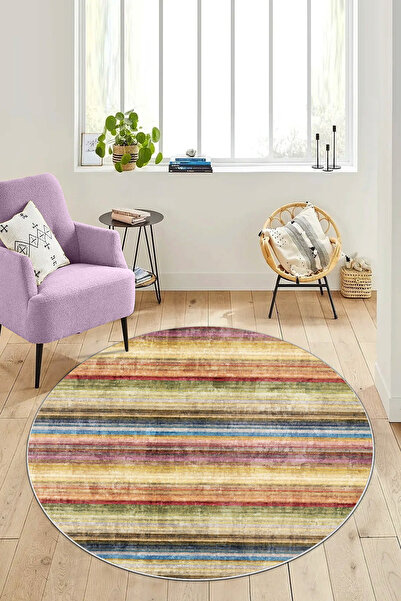 Thalia Home Non-Slip Based Washable Printed Carpet Runner