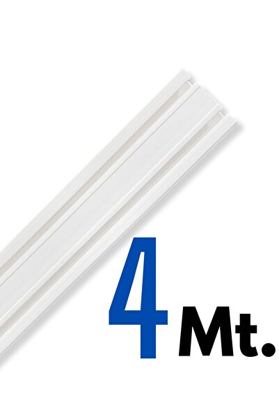 Bilarch 2 Raylı Korniş Perde Rayı Kaliteli Sağlam Ambalaj