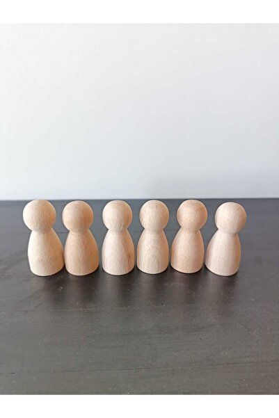 Moccotoys Peg Bebek 6 Lı Masif Insan Figürleri (WALDORF)