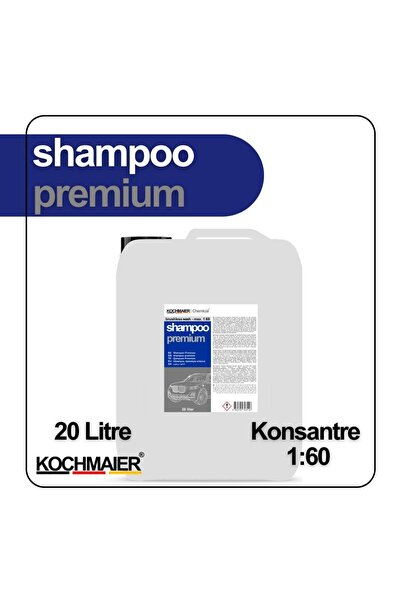Kochmaier shampoo premium Oto Araç Cilalı Fırçasız Şampuan Kopüklü Konsantre ...