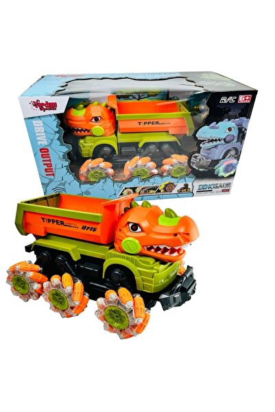 Vardem Uzaktan Kumandalı Şarjlı Işıklı-sesli Dinozor Kamyon