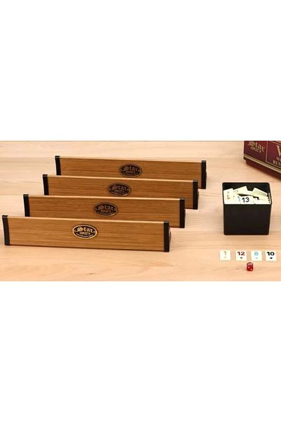 Star Vip Wooden Okey Set Light Color