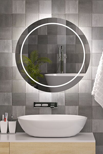 meDDex 60 CM BEYAZ LEDLİ - KANALLI - ŞIK TASARIM - BANYO