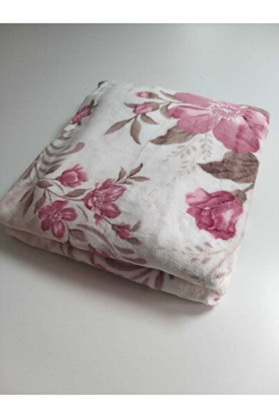 Voho Tekstil Sarar Sedoso Vizon Çift Kişilik Battaniye 2 kg 200x240 cm Güllü