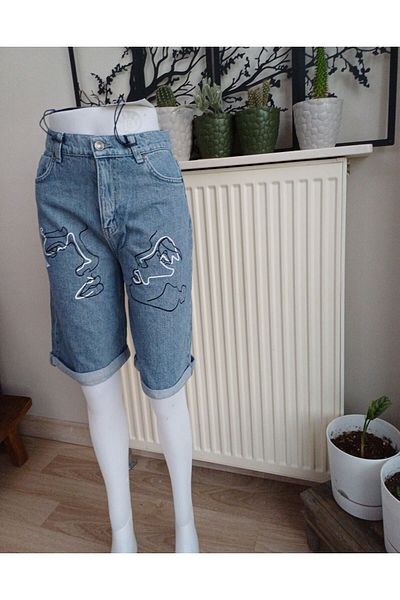 ARDSU Pantaloni scurți din denim Bermude