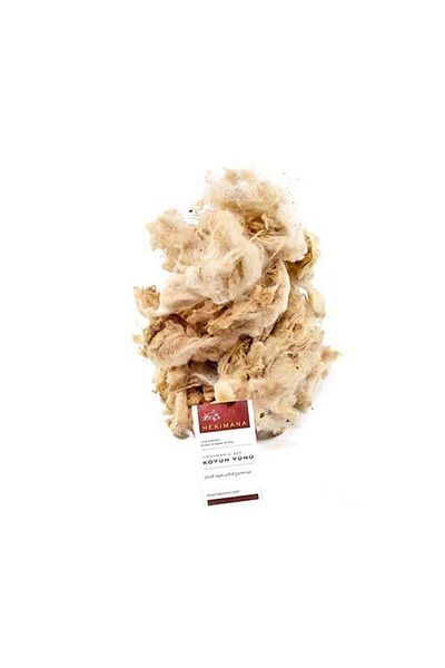 Hekimana Unwashed Pure Sheep Wool 50 gr Sheet 50 gr