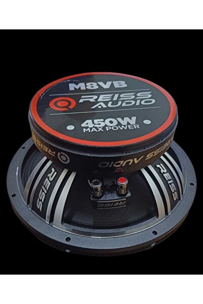 Reis Audio 20 Cm Midrange Takımı Rs-m8vb 450 Wat 150 Rms Orginal New Kulaklık Hediyeli