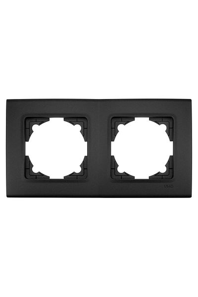 VİKO Linnera Life Night Black Double Frame -90484002