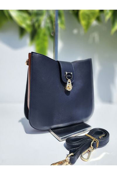 OUEEN ELİZABETH GEANTĂ CROSSBODY QUEEN ELIZABETH ALBASTRU MARO