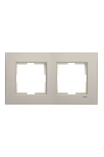 VİKO Novella Eloxal Bronze Metal Διπλό Πλαίσιο - 92192302