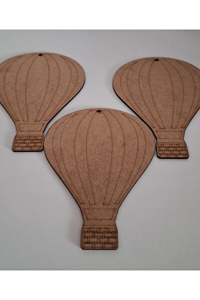 Ebrulisler 3Pcs Air Balloon Wood Painting Activity Holiday Activity Hobby Set