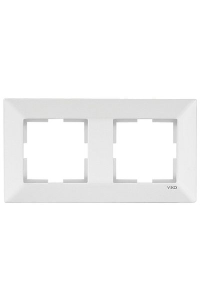 VİKO Viko Meridian White Double Frame