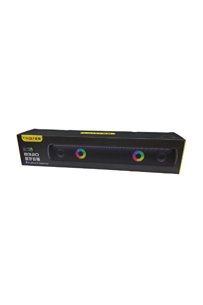 T-WOLF B320 RGB Bluetooth/AUX/USB/ Sound Bard Hoparlör