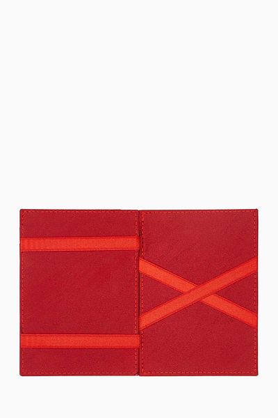 OKAVANGO Men's and Women's Unisex Genuine Leather Polite Card Holder - Wallet Cut 3101