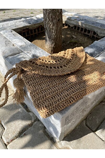 Örgü Hobi Market Clutch Örgü