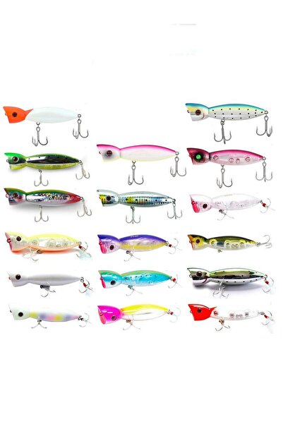 Fujin La-Nina Maket Balık Su Üstü Popper